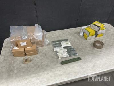 (59) Plate Spacers, (29) Connector Brackets, (8) Bearings & Assorted Items