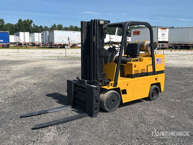 Cat TC1000 10000 lb Cushion Tire Forklift
