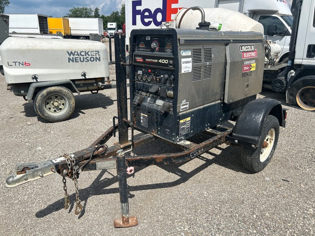2014 Lincoln Electric Vantage 400 500 A Mobile Multi-Process Engine Driven Welder 2014 Lincoln Electric Vantage 400 500 A Mobile Multi-Process Engine Driven Welder