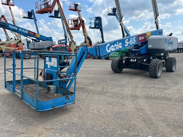 2016 Genie S-65 4WD Diesel Telescopic Boom Lift