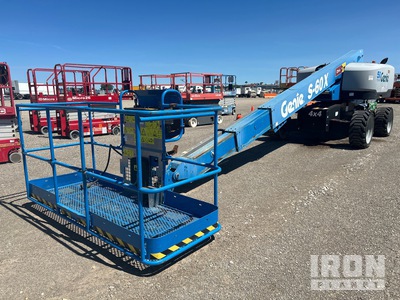 2016 Genie S-60X 4WD Diesel Telescopic Boom Lift