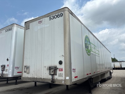 2016 Wabash DVCVHPC 53 ft x 102 in T/A Semi-remorque fourgon