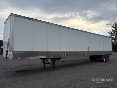 2008 Wabash 53 ft x 102 in T/A Van Trailer