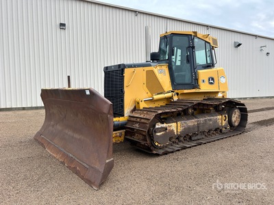 2012 John Deere 850J WLT Pelleteuse à chenilles