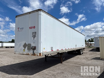 1999 Stoughton 53 ft x 102 in T/A مقطورة فان