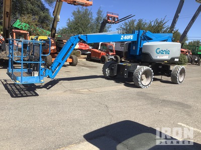 2020 Genie Z60/37 4WD Diesel Podnośnik teleskopowy