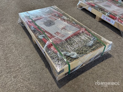 Quantity of (5) 2026 Suihe BC-9200 9200 lb Ratchet Binders & (10) 20 ft Chains (Unused)