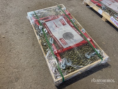 Quantity of (5) 2026 Suihe BC-9200 9200 lb Ratchet Binders & (10) 20 ft Chains (Unused)