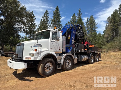 BIK 126 Knuckle Boom on 2020 Western Star 4800SB 8x4 Grapple Truck