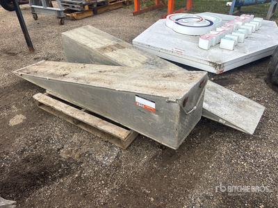 Quantity of (2) Aluminum Ramps