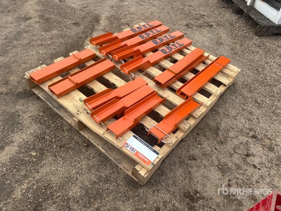 Quantity of (16) Miscellaneous Trailer Stakes