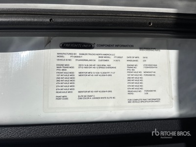 2019 Freightliner Cascadia 126 6x4 T/A Sleeper Truck Tractor