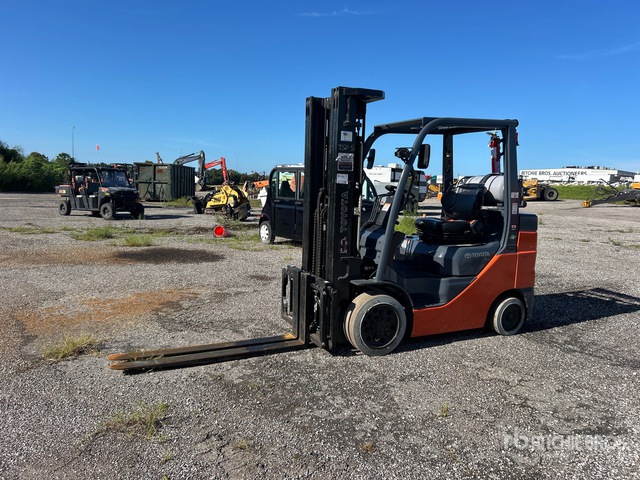 2023 Toyota 8FGCU30 5120 lb Cushion Tire Forklift