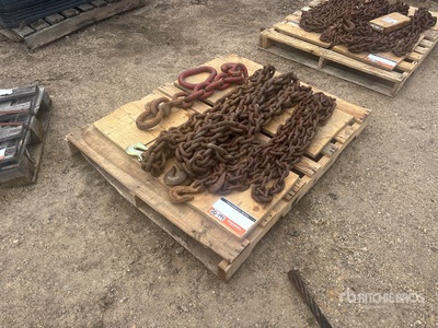Quantity of (4) Miscellaneous Heavy Grade Chains