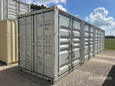 2026 40 ft High Cube Multi-Door Kontener magazynowy