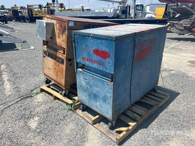 Quantity of (2) Knaack 89 Job Site Box