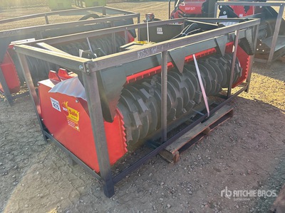 2026 Raytree RMBD72S 72 in Drum Skid Steer Mulcher (Unused)
