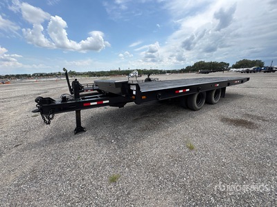 1998 Trail-Eze D15T24 24 ft T/A Equipment Trailer