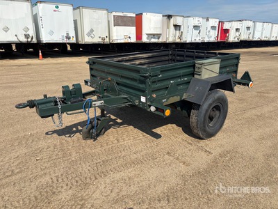 1981 7 ft S/A Utility Trailer