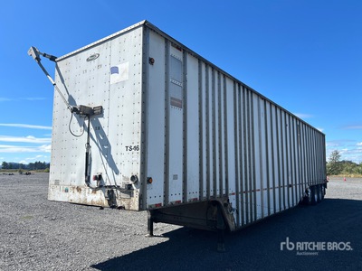2008 Peerless 53 ft x 102 in Quad/A Belly Open-Top Remorque à copeaux