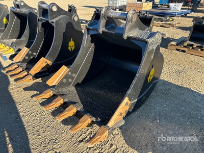 Dynamic Entities 120CL 36 in Excavator Bucket - Fits 65mm Cat 311/312/313/314 Kobelco 140 Deere/Hitachi ZX120/135 Case 130/135, Doosan DX140