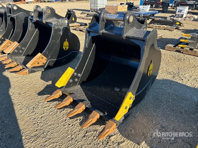 Dynamic Entities 120CL 36 in Excavator Bucket - Fits 65mm Cat 311/312/313/314 Kobelco 140 Deere/Hitachi ZX120/135 Case 130/135, Doosan DX140