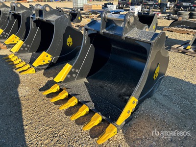 2026 Dynamic Entities 120CL 42 in Excavator Bucket - Fits 65mm Cat 311/312/313/314 Kobelco 140 Deere/Hitachi ZX120/135 Case 130/135, Doosan DX140