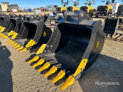 Dynamic Entities 120CL 48 in Excavator Bucket - Fits 65mm Cat 311/312/313/314 Kobelco 140 Deere/Hitachi ZX120/135 Case 130/135, Doosan DX140