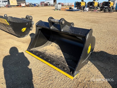 Dynamic Entities 120CL 60 in Cleanup Godet d'excavatrice - Fits 65mm Cat 311/312/313/314 Kobelco 140 Deere/Hitachi ZX120/135 Case 130/135, Doosan DX140