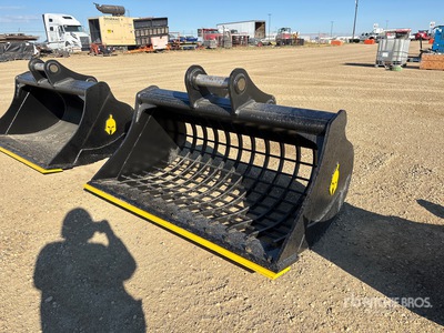 2026 Dynamic Entities 200CL 72 in Skeleton Godet d'excavatrice - Fits 80mm Cat 320/321/323, Hyundai R210 Komatsu PC200/220, Deere 160/200/225 Kobelco SK210, Case 210/225, Doosan DX225