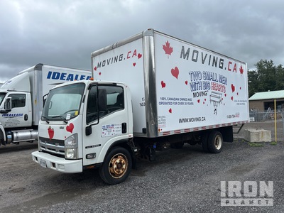 2011 Isuzu NRR 4x2 Moving Gesloten vrachtwagen