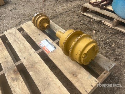 Quantity of (2) Miscellaneous Track Group Rollers (Unused)