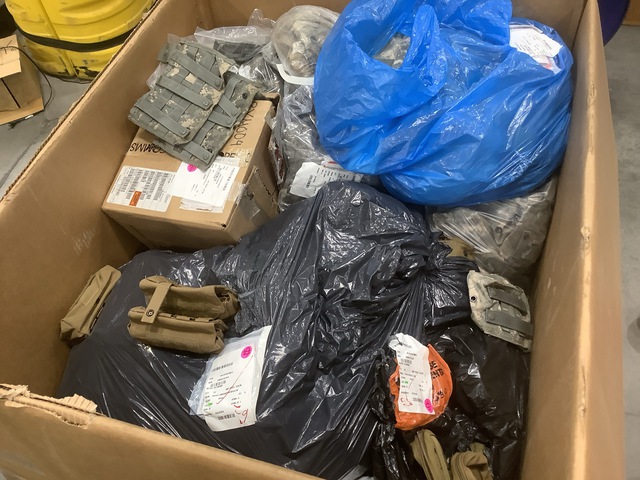 (132) Ammunition Pockets, (95) Medical Pouches & Assorted Items