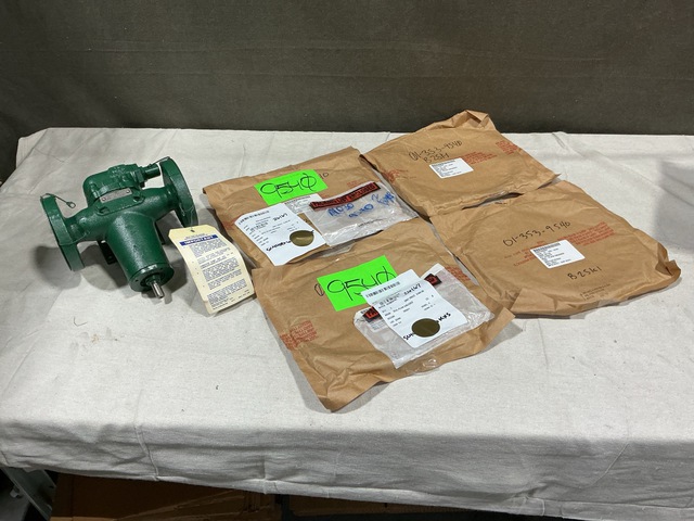 (1) Rotary Pump Unit, (4) Plain Encased Seals & Assorted Items