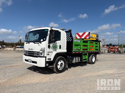 2025 Isuzu FTR 4x2 Extended Cab Attenuator Truck