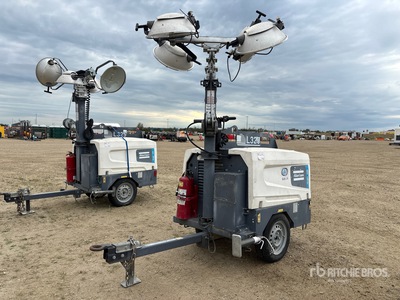 2018 Atlas Copco HiLight V4 W 8 kW を見 Light Tower