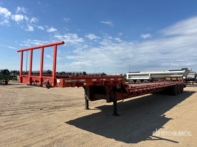 1985 Transcraft 53 ft Tri/A Step Deck Trailer