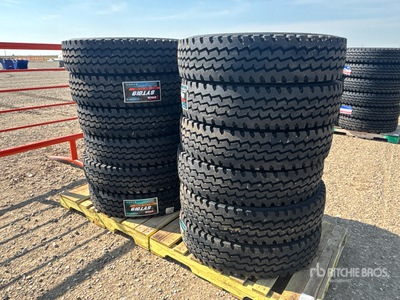 Quantity of (12) Seyoun 11R22.5 Trailer Tires (Unused)
