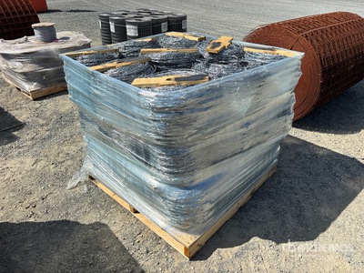 Quantity of (27) Galvanized Barbed Wire (Unused)