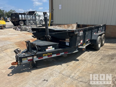 2024 Bigtex 14TD-14BK6S16 Dump Utility Trailer