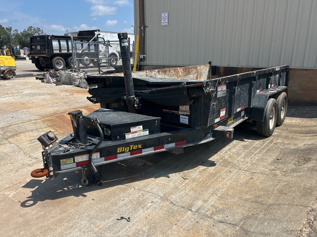 2024 Bigtex 14TD-14BK6S16 Dump Utility Trailer