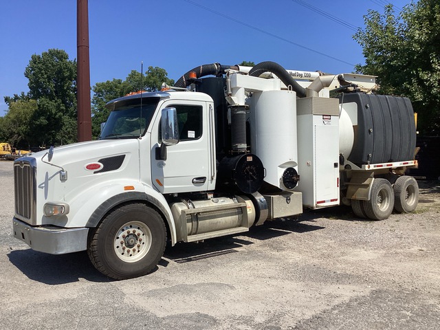 2015 Mud Dog 1200 MDL2011 on 2016 Peterbilt 567 6x4 Vacuum Excavator Truck