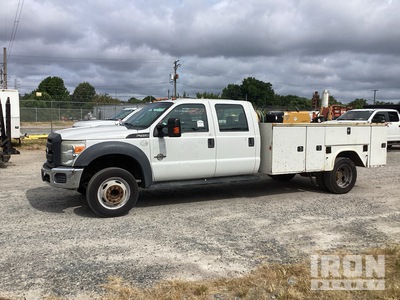 2014 Ford F-450 XL 4x2 Crew Cab Utility Truck
