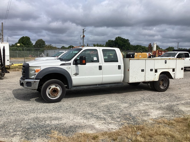 2014 Ford F-450 XL 4x2 Crew Cab Utility Truck 2014 Ford F-450 XL 4x2 Crew Cab Utility Truck