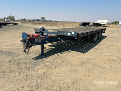 2017 Trail King TK40 23 ft T/A Flatbed Trailer