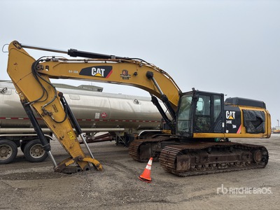 2011 Cat 349E Excavatrice sur chenilles (Inoperable)
