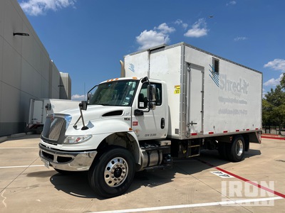 2019 International MV 607 Deluxe 4x2 Mobile Shredding Truck