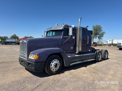 2000 Freightliner FLD 120 6x4 Ciągnik siodłowy T/A z kabiną sypialną