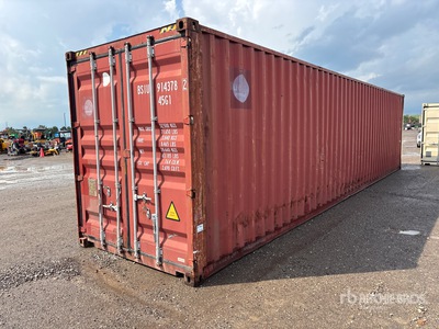 2007 40 ft High Cube Storage Container