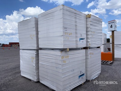 Quantity of (8) 48 in x 48 in Polyiso Insulation Boards